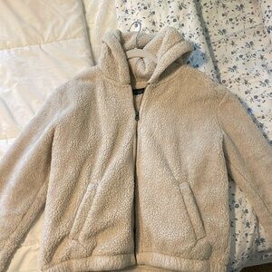 Abercrombie and Fitch Sherpa Zip Up
